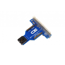 I2C Shield for Raspberry Pi 2 & 3 with Outward Facing I2C and Communications Port